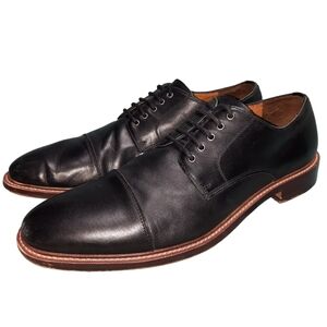 Blake McKay Clark T9 Black Leather Oxford Dress Shoe SZ 10.5